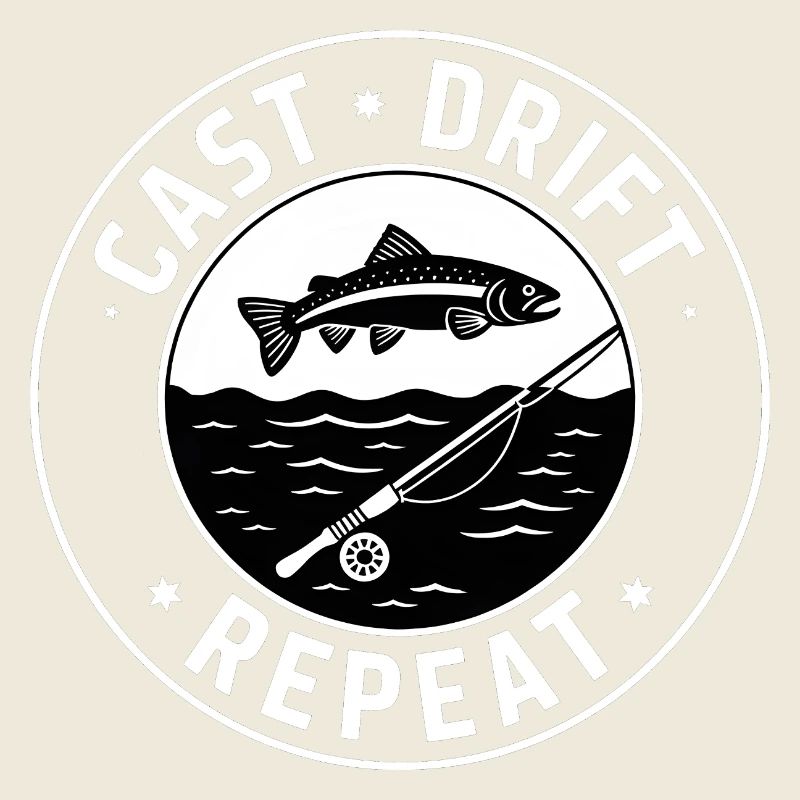 Lancer Dérive Répéter Pêche à la mouche Pêche