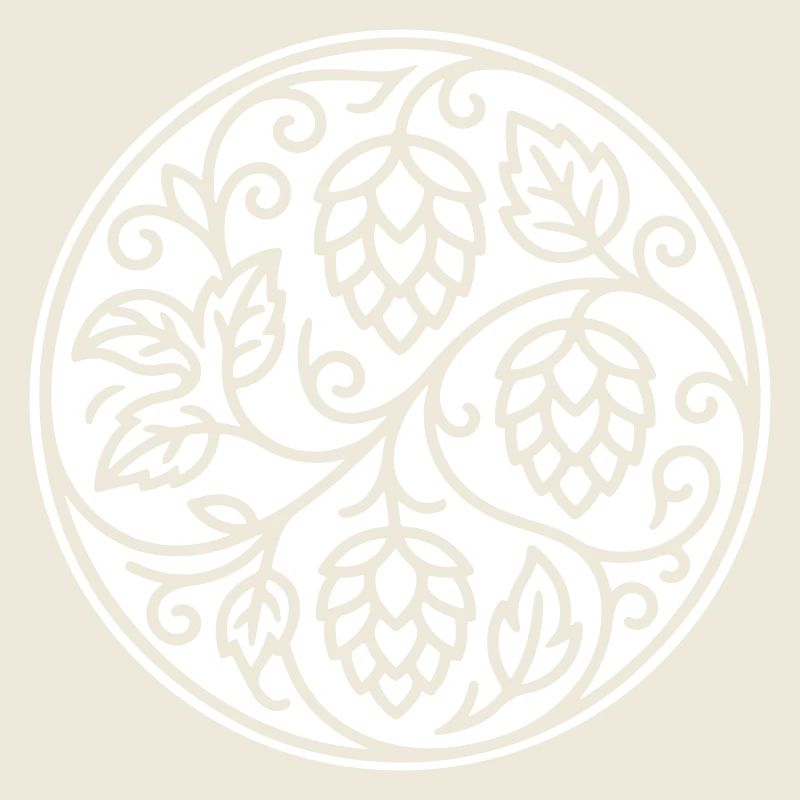 Symbole du houblon orge malt