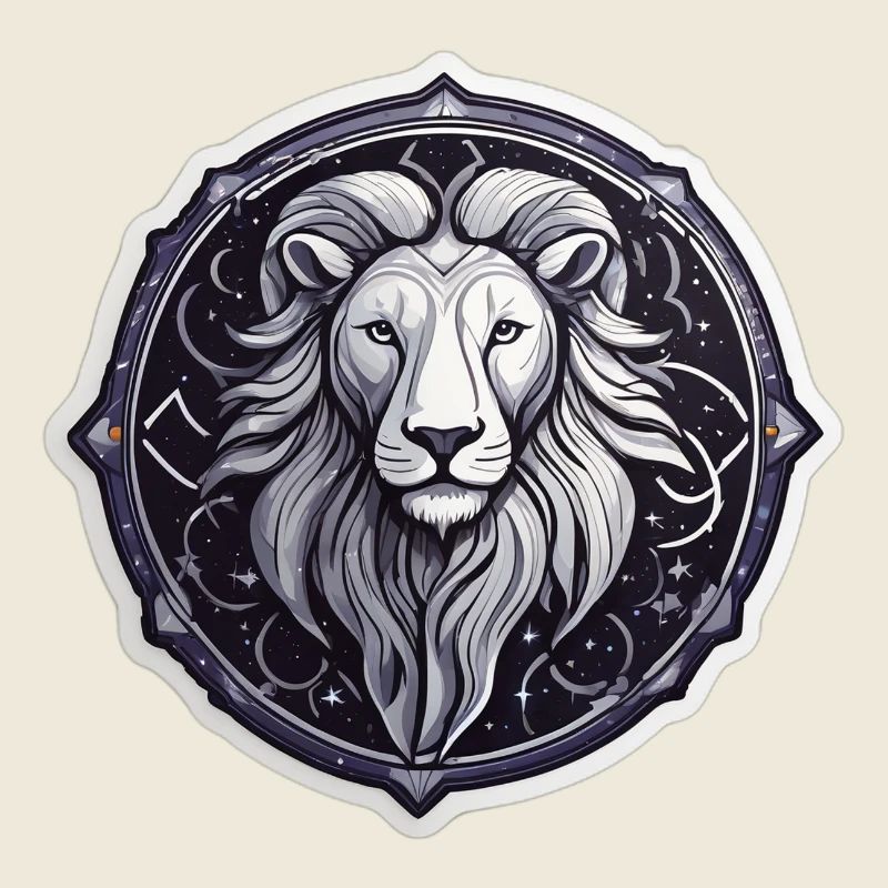 Cosmic Leo Round Astral Pattern