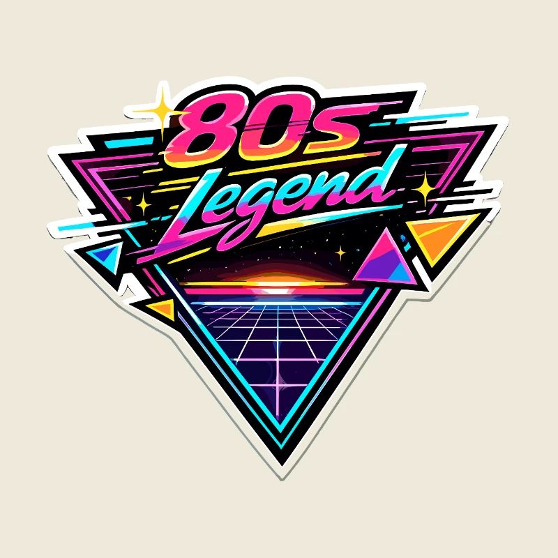 80s Legend Neon Retro