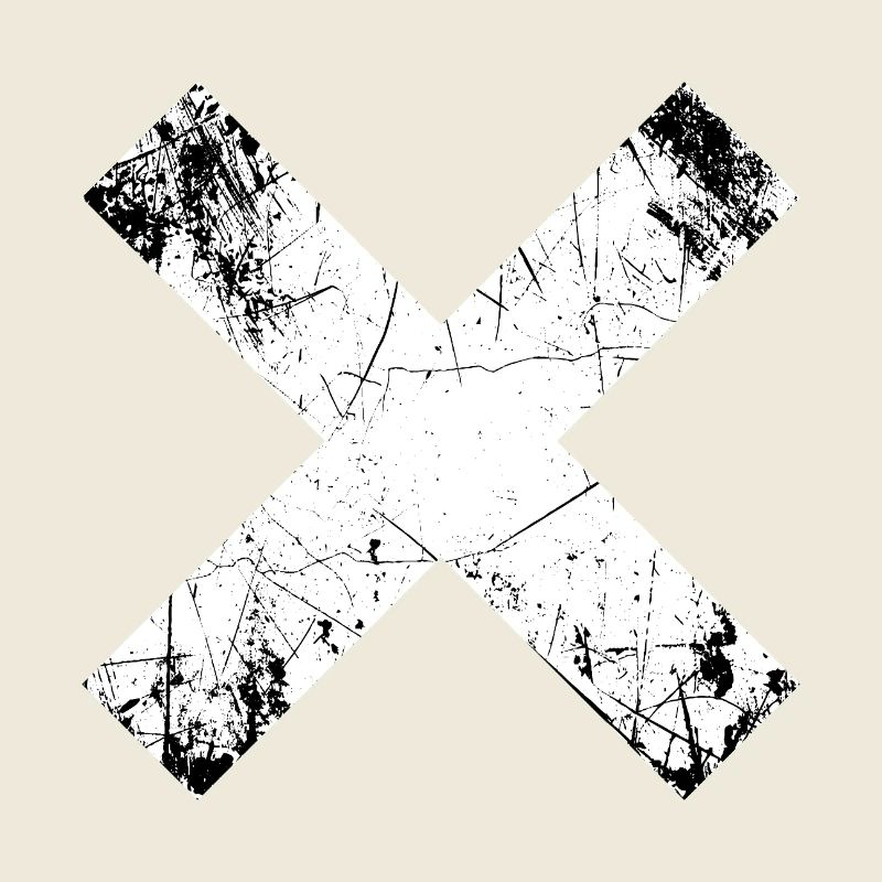 Grunge X Schnitt Muster
