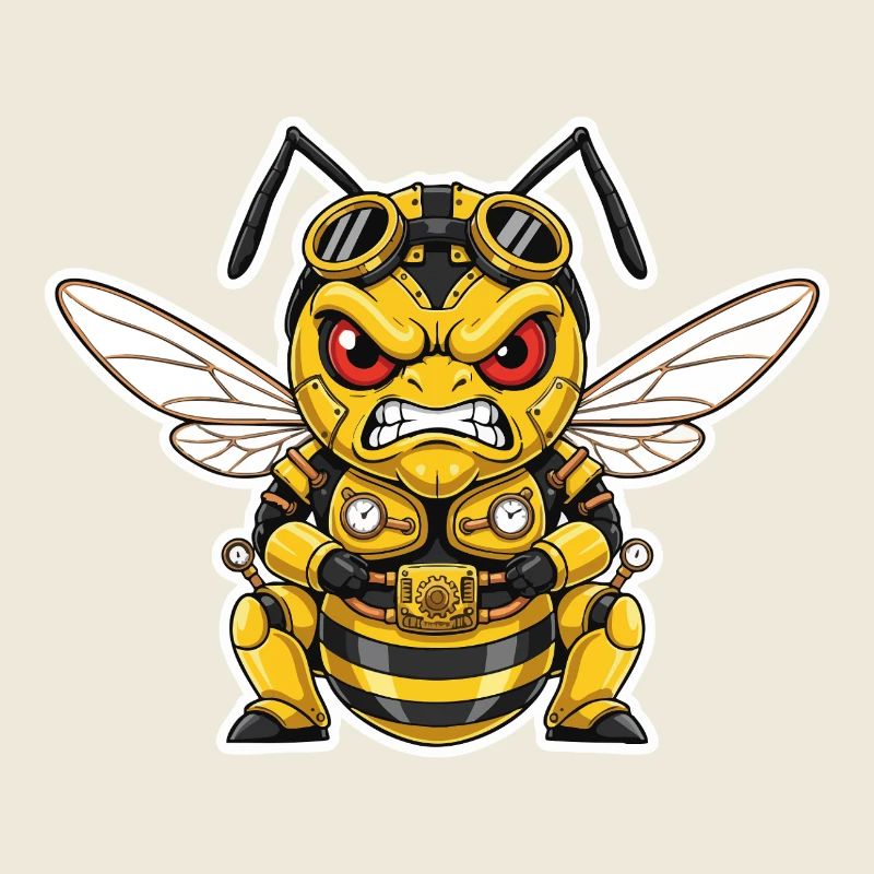 Hornet Steampunk Warrior Pressure und Steam