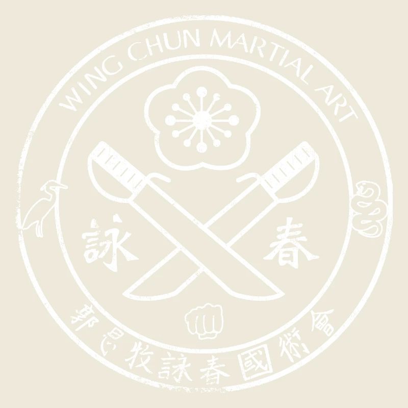 Emblème des Lames Croisées du Wing Chun, Art Martial