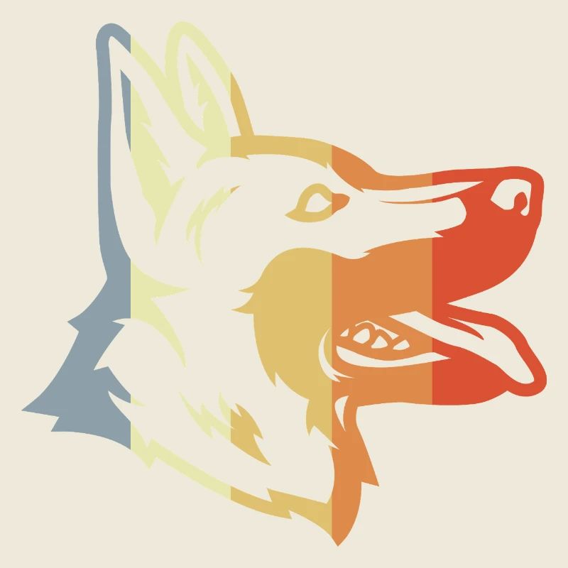 Vintage German Shepherd