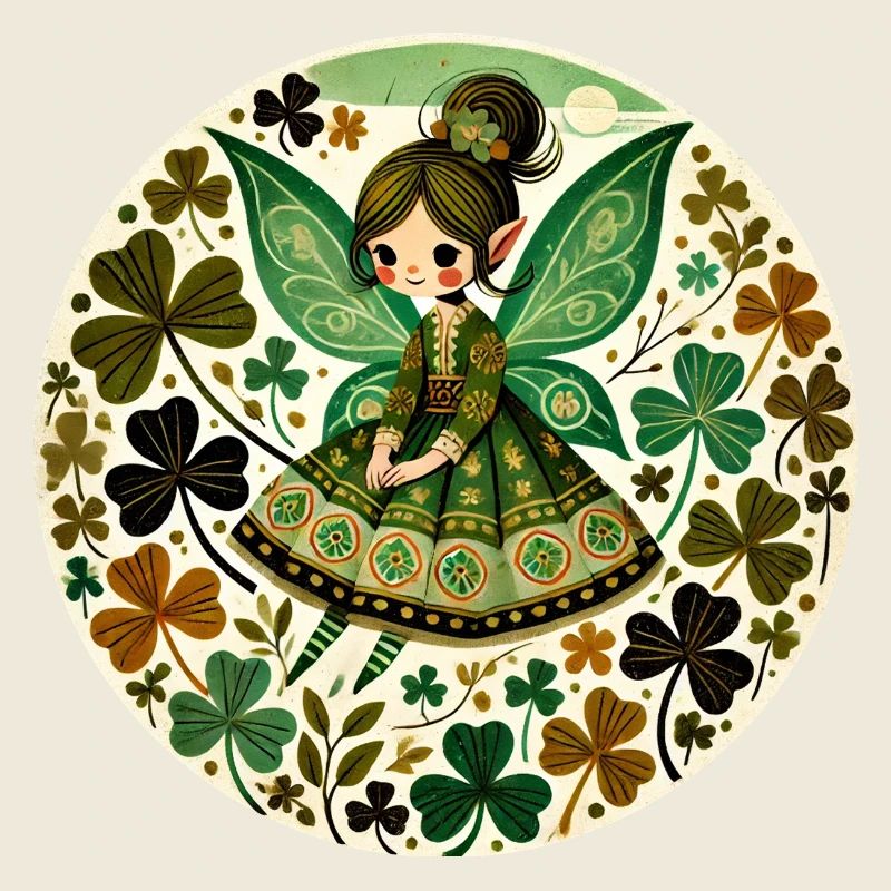 Smaragdfeenklee-Garten