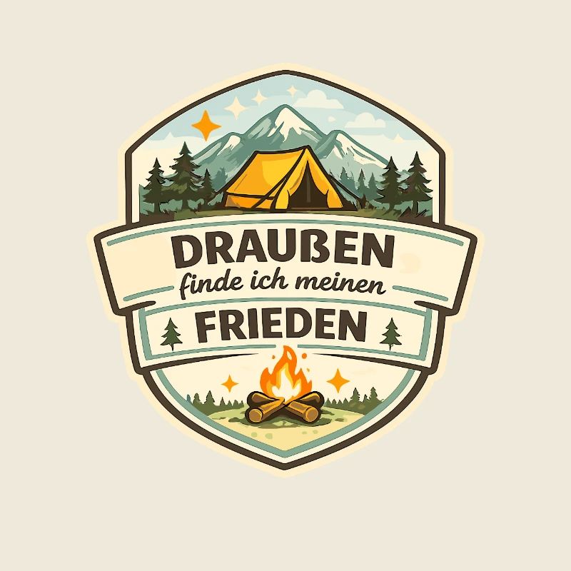 Campingfrieden Badge