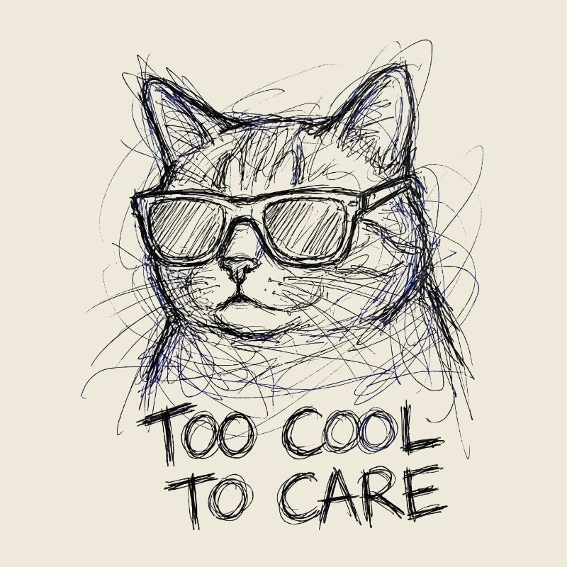 Katzencoolness mit Sonnenbrille