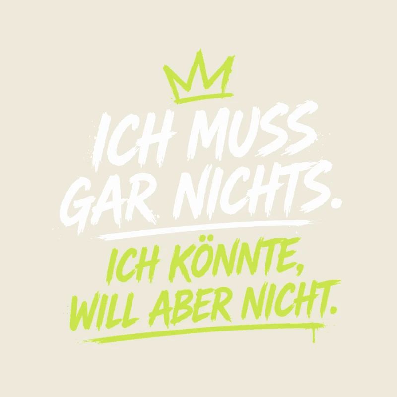 Ich Könnte Will Aber Nicht – Neon Krone