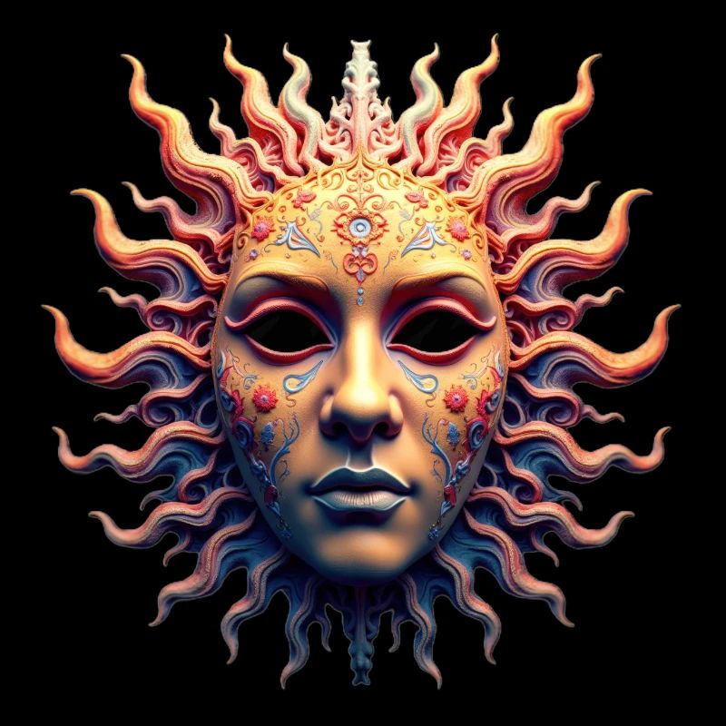 Sun Goddess Mask