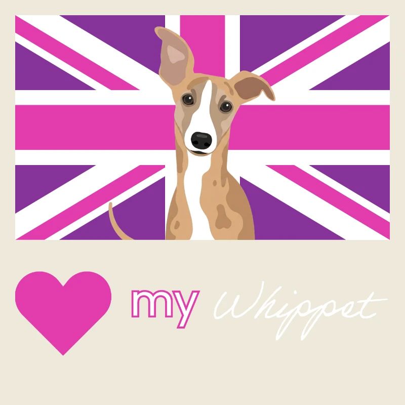 PURPLEWHIPPET (Blanc)