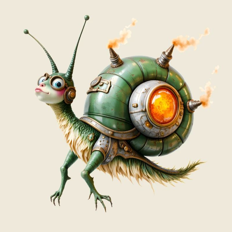 Steampunk Snail Reactor