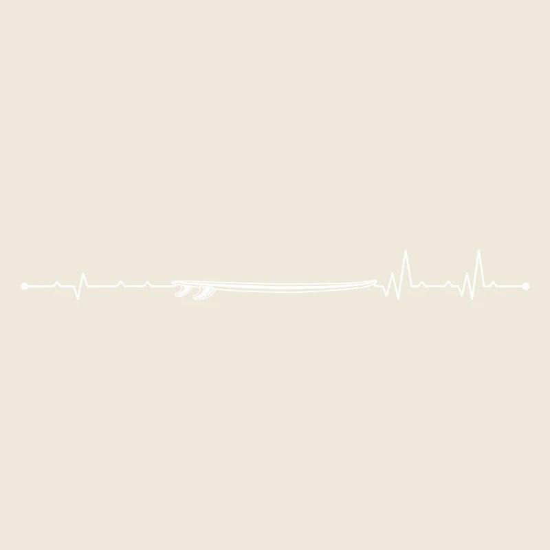 Heartbeat surfing board