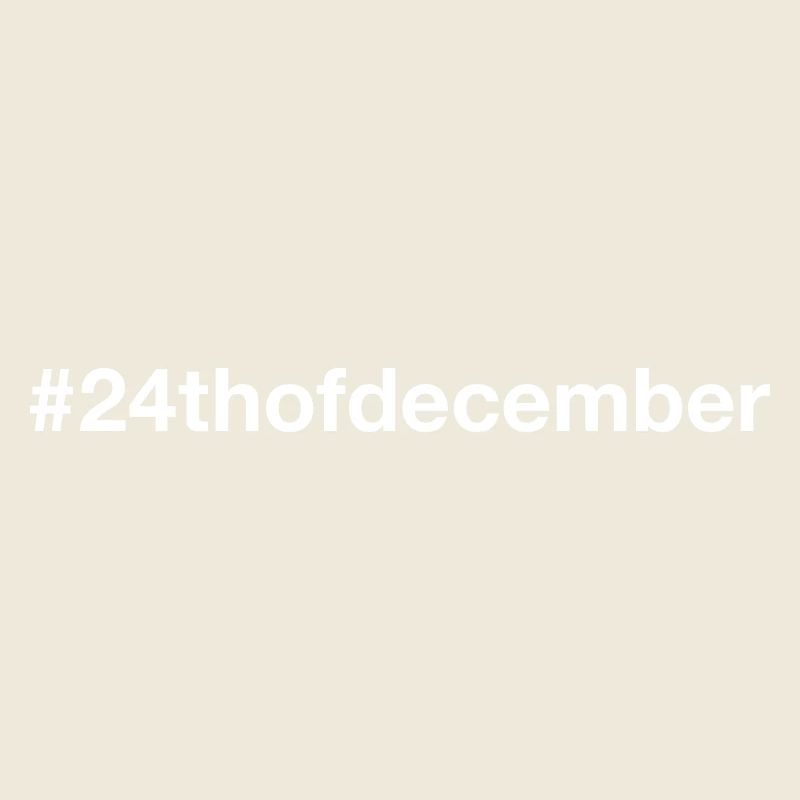 24 décembre Noël Noël Avent Hashtag