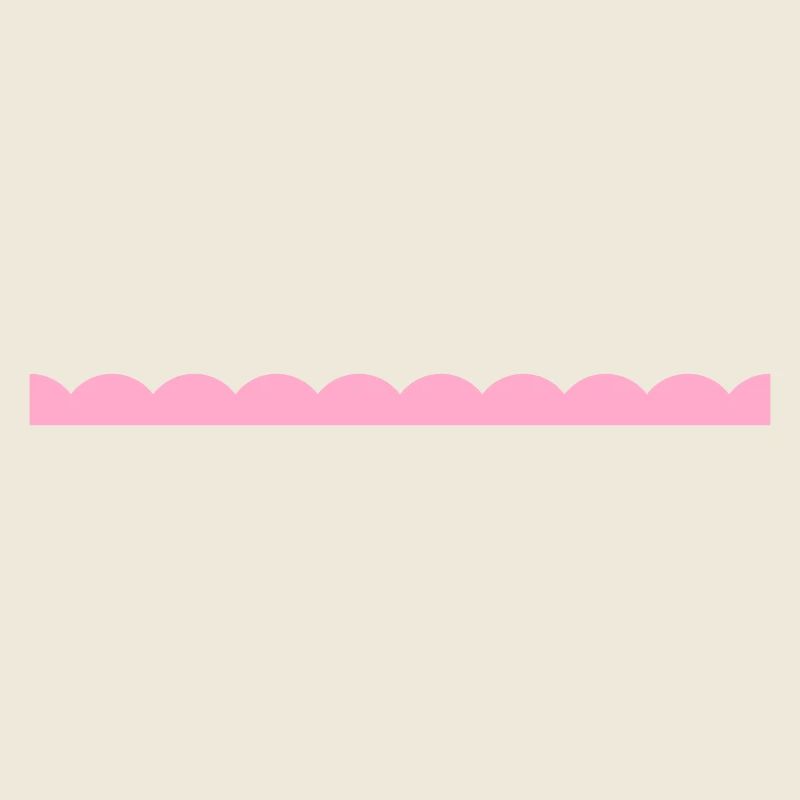 pink ornamental edge