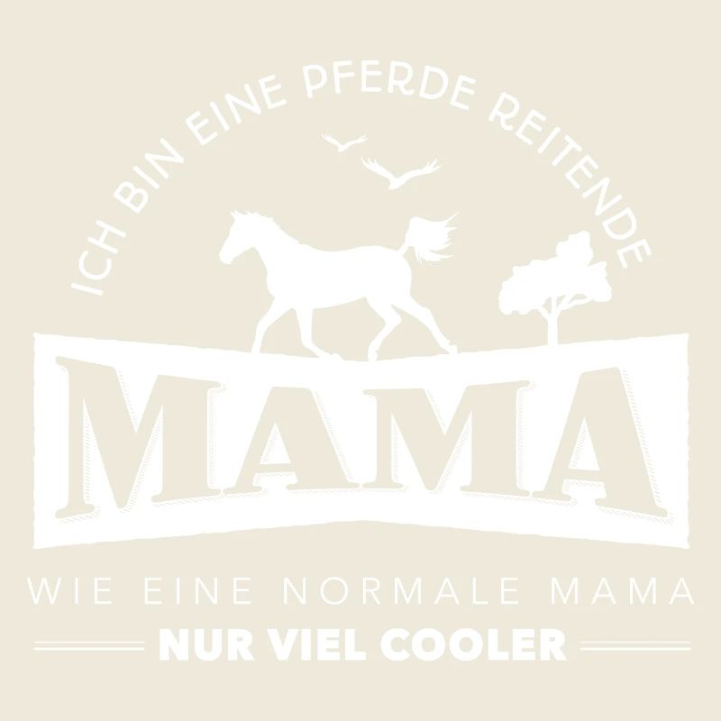 Pferde Shirt-Mama