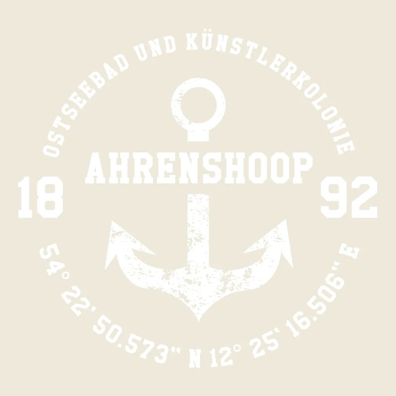 Baltic Sea resort and artists' colony Ahrenshoop, white