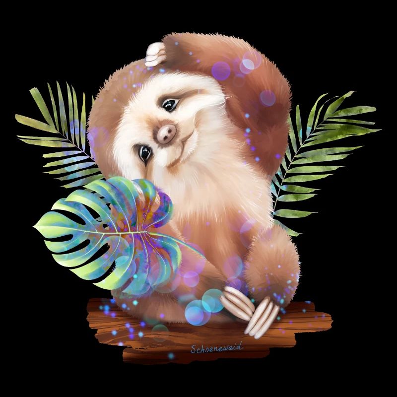 Cute sloth