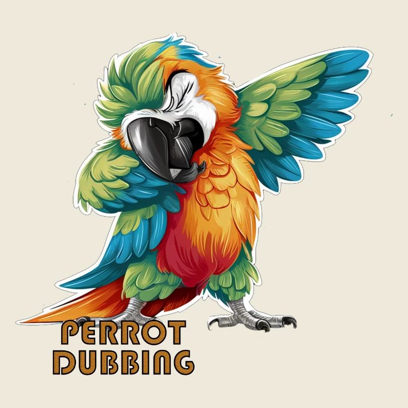 Perrot dubbing Feathered Shards The Tropical Parrot