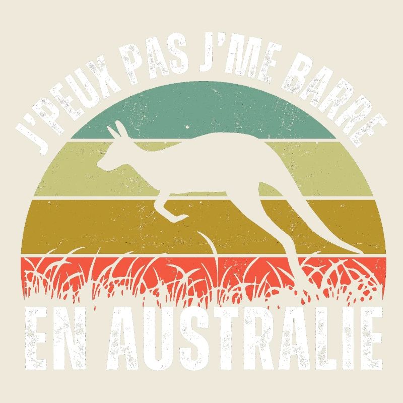 Ich kann nicht in Australien zurückgehen Retro-Geschenk
