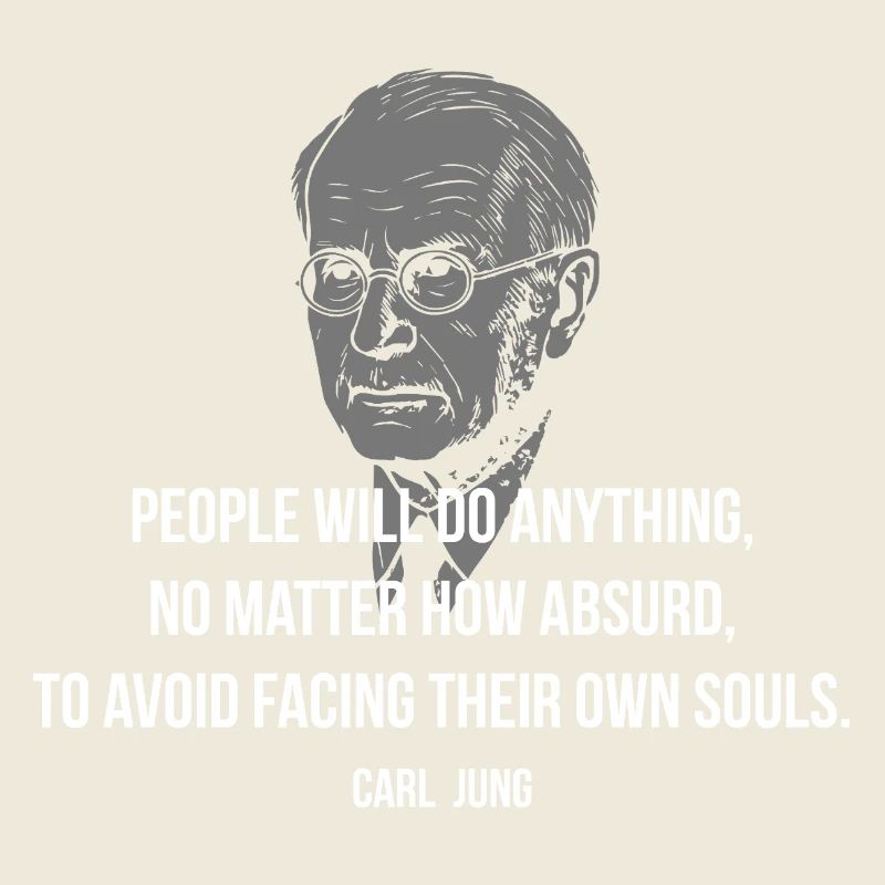 Carl Jungs Seelenreflexionszitat