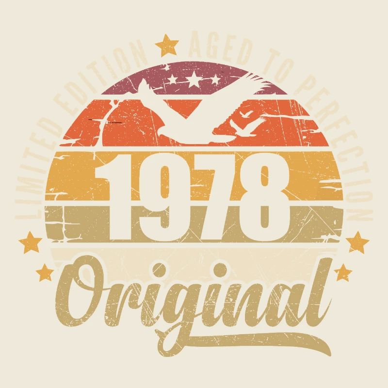 Geburtstagsgeschenk 1978 Original 1978