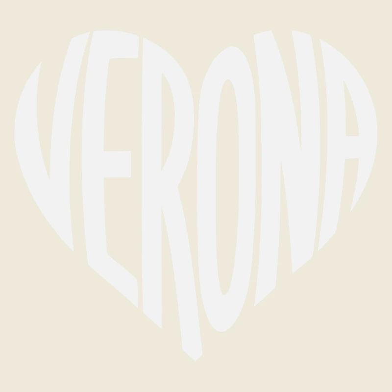 Verona Heart Typography