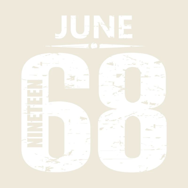 June 1968 Jersey Number