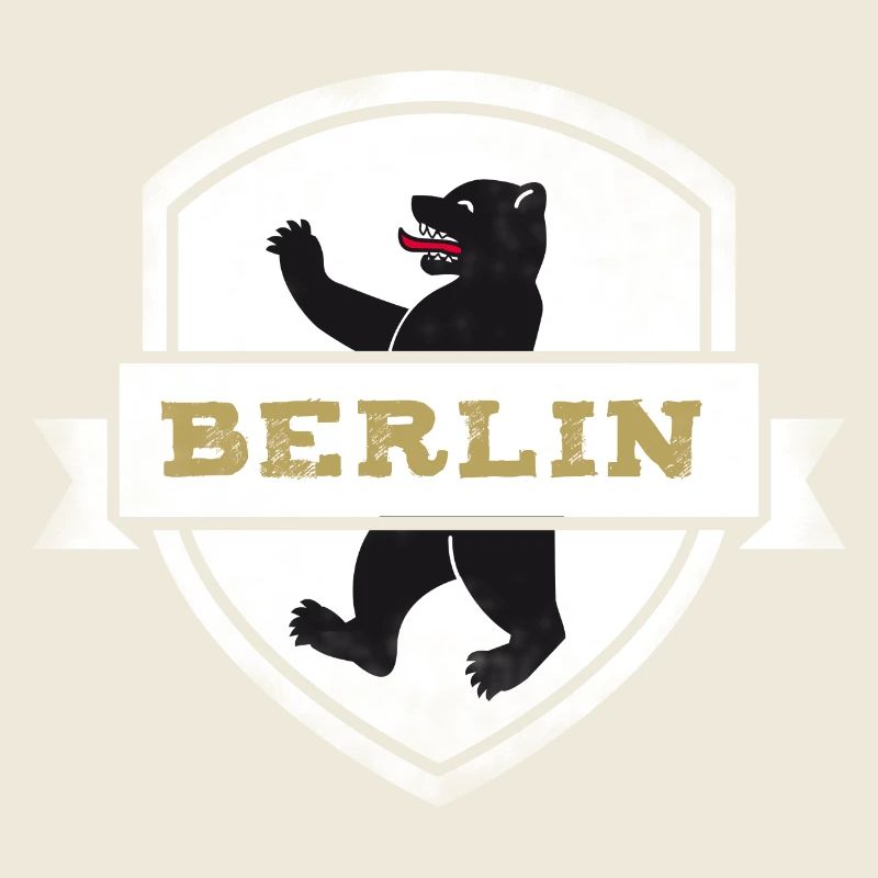 berlin bear coat of arms capital germany wall tri