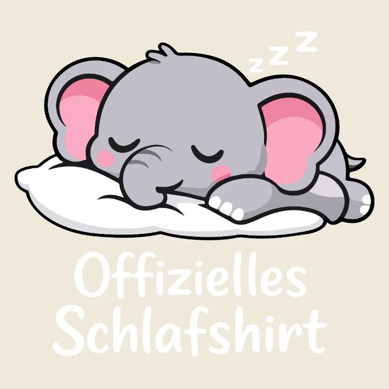 Offizielles SCHLAFSHIRT Elephant