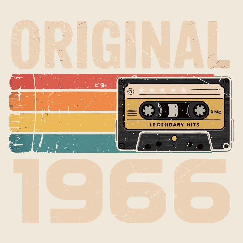Originaler 1966er Retro-Geburtstag 1966