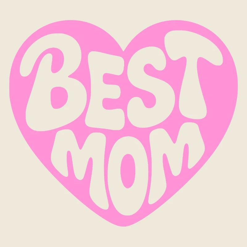 Meilleur design de cœur de maman