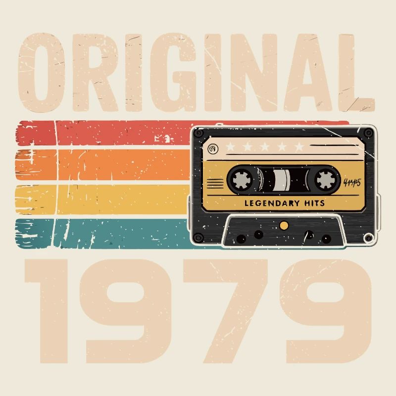 Originaler Retro-Geburtstag 1979
