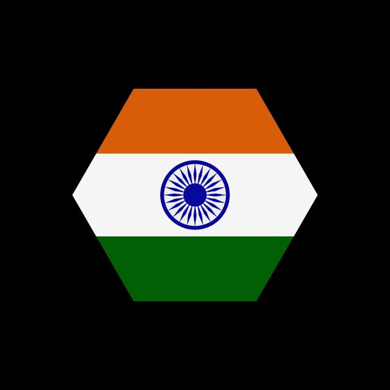 Indien Flagge