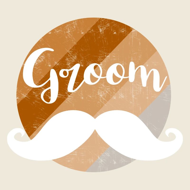 Groom mustache