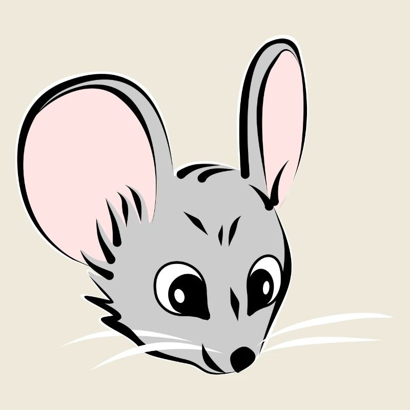 Maus Mauskopf Mäusekopf