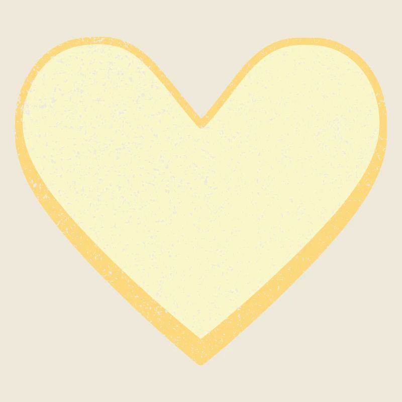 Sugar heart Sugar heart candy yellow