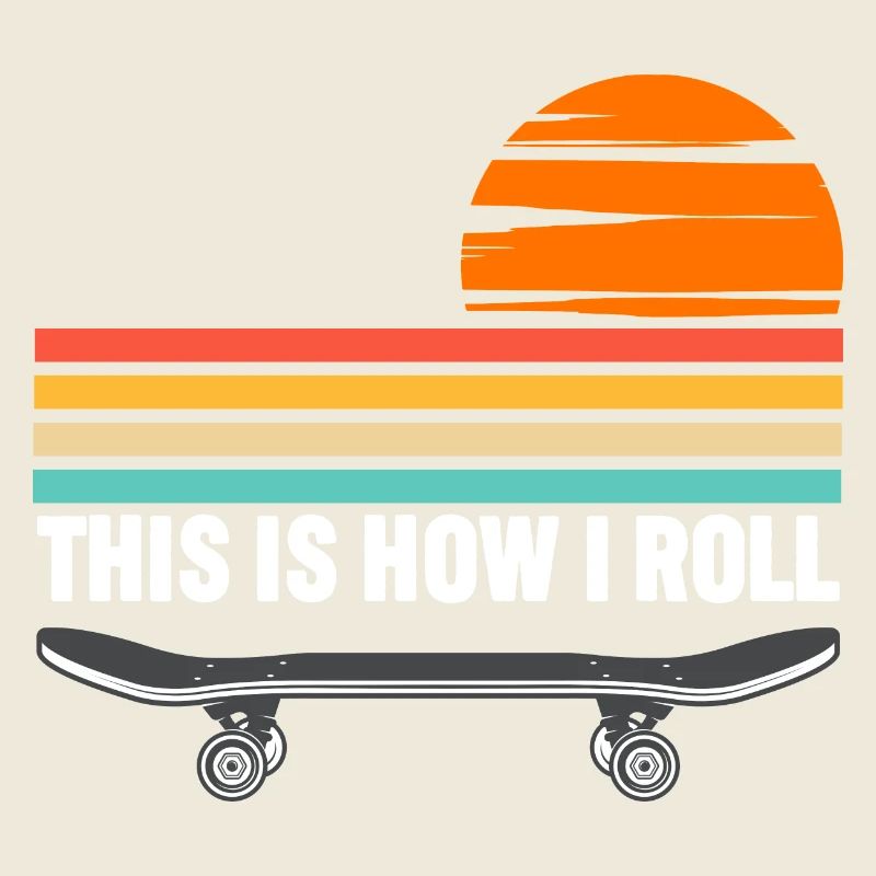 Skateboard c’est comme ça que je roule