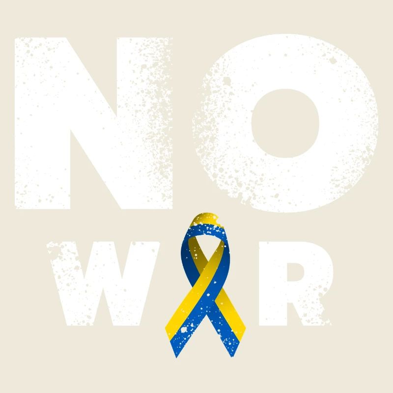 No War Ukraine Friedenszeichen