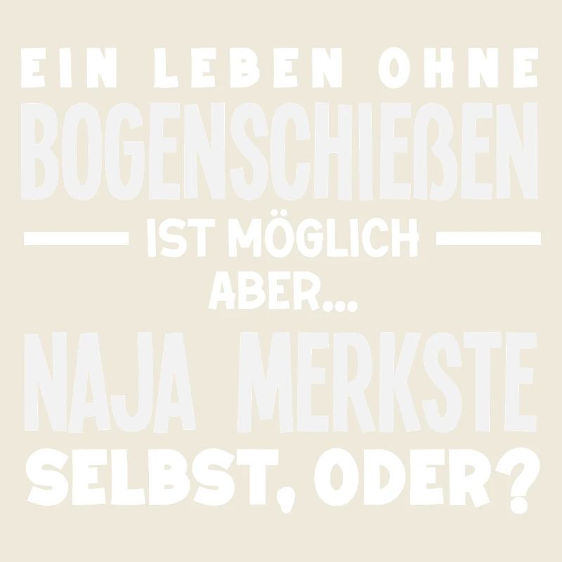 Ich gehe Bogenschießen