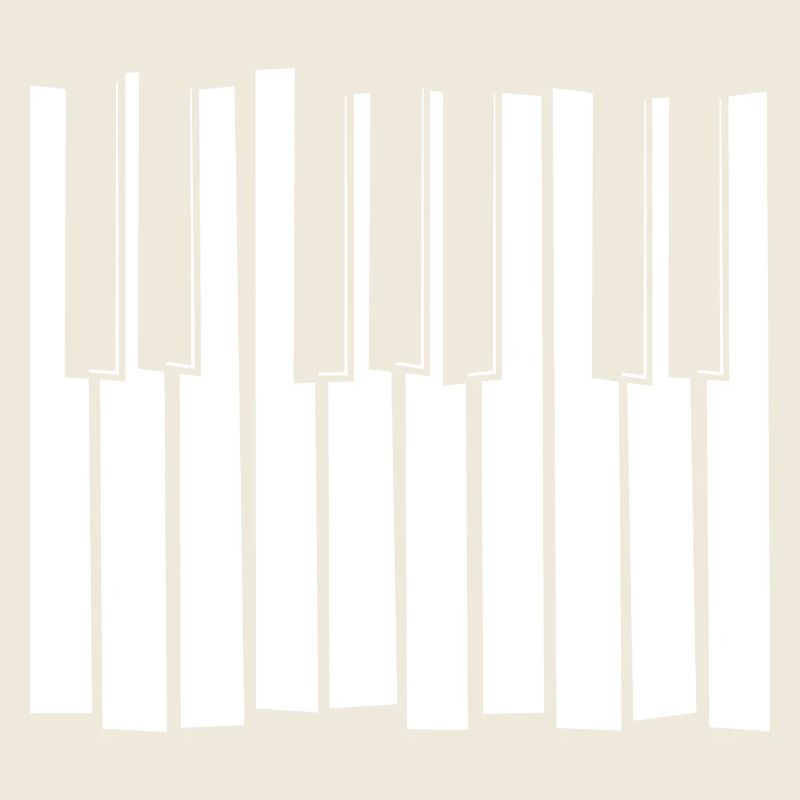 Motif de bandes de clavier piano
