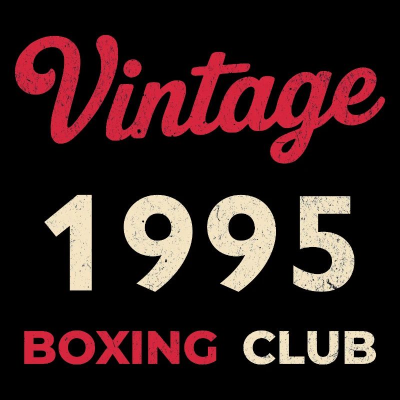 Vintage 1995 – Année de naissance rétro du Boxing Club