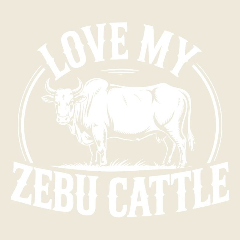 Zebu Rinderzucht