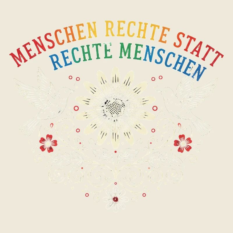 Menschenrechte Demokratie Statement gegen Rechts
