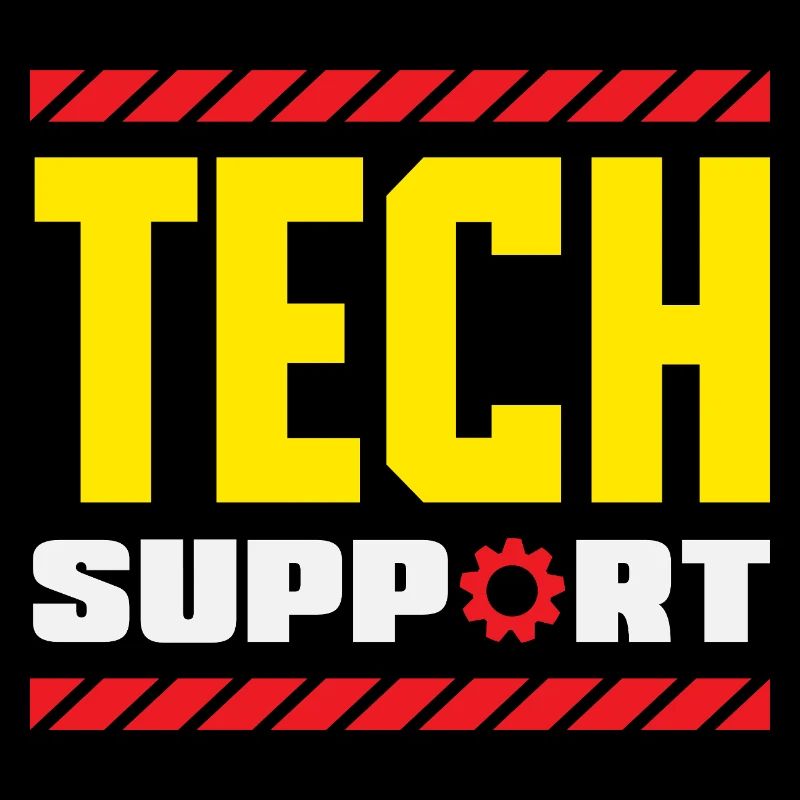 Tech Support Employee Gear Industrial