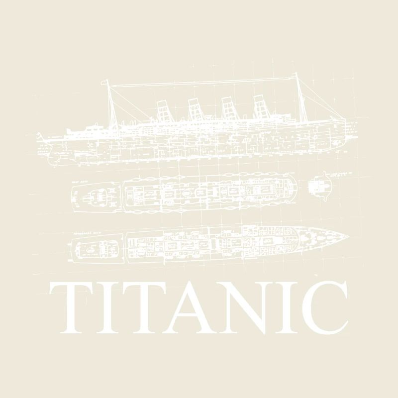 plans of the titanic