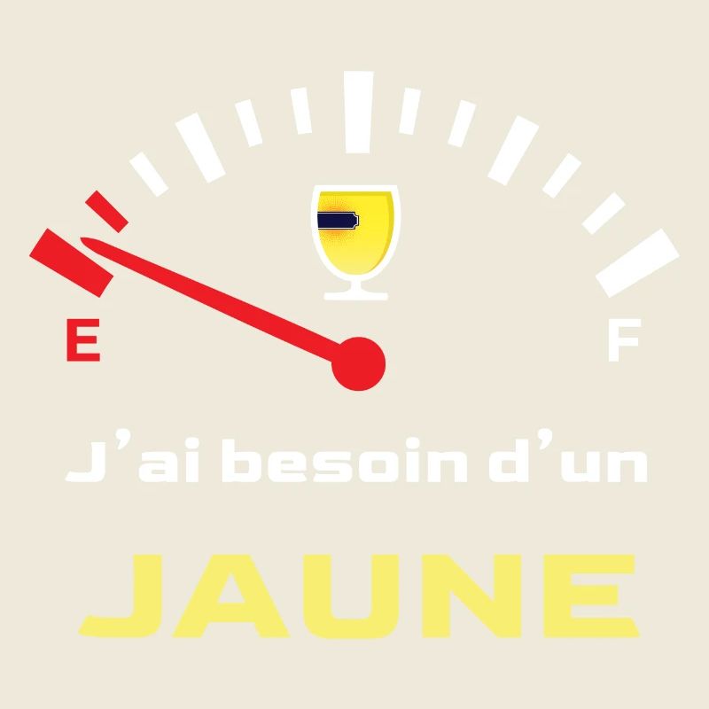 J'ai besoin d'un jaune - Message Humour Alcool