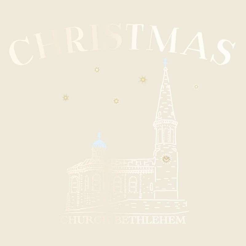 Christmas Church Bethlehem Drawing