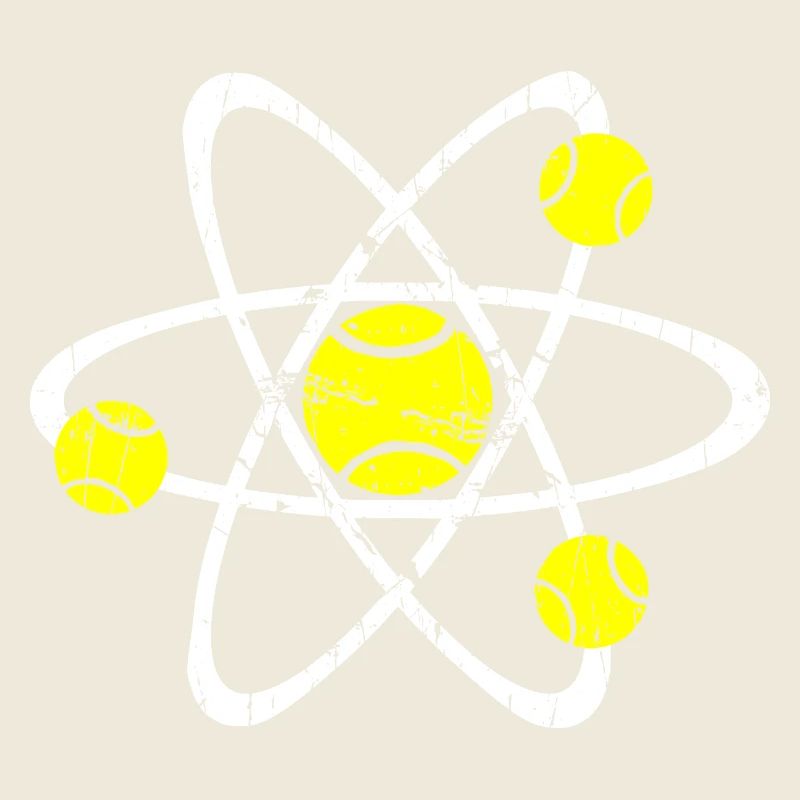 Tennis Physics Shirt white