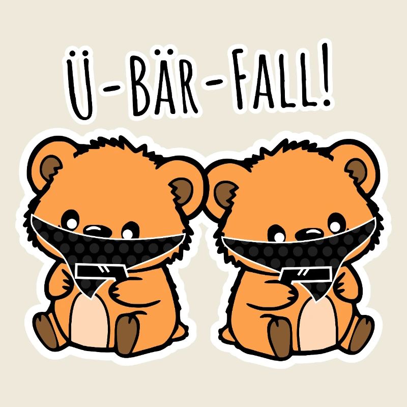 Ü-Bär-Fall! Niedlicher Räuber Bären Überfall!