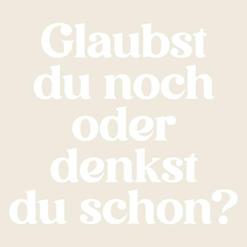 MUST-HAVE STATEMENT FOR ATHEISTS